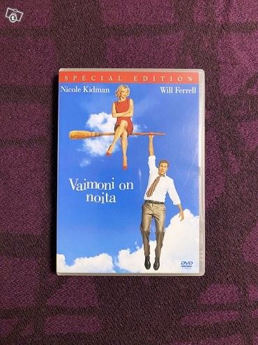 Vaimoni on noita DVD Nicole Kidman Will Ferrell