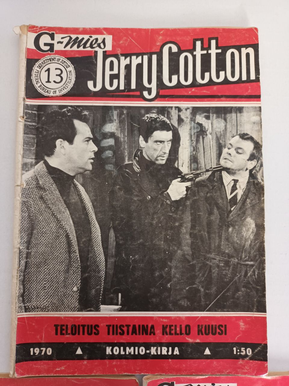 Jerry Cotton lehdet 3 kpl