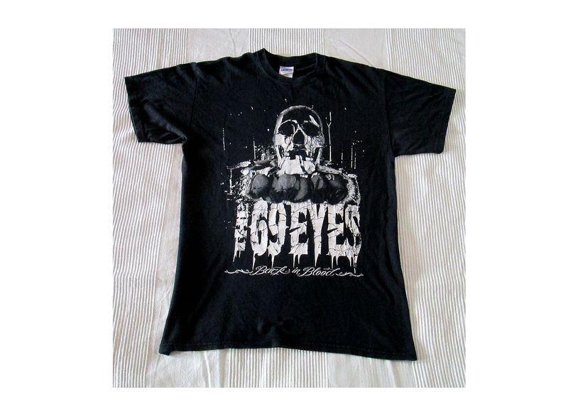 The 69 Eyes paita suomi kiertue 2009 (gootti)