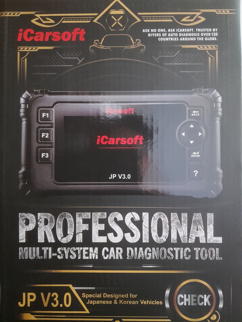 iCarsoft JP V3.0, Professional multi-system car diagnostic tool