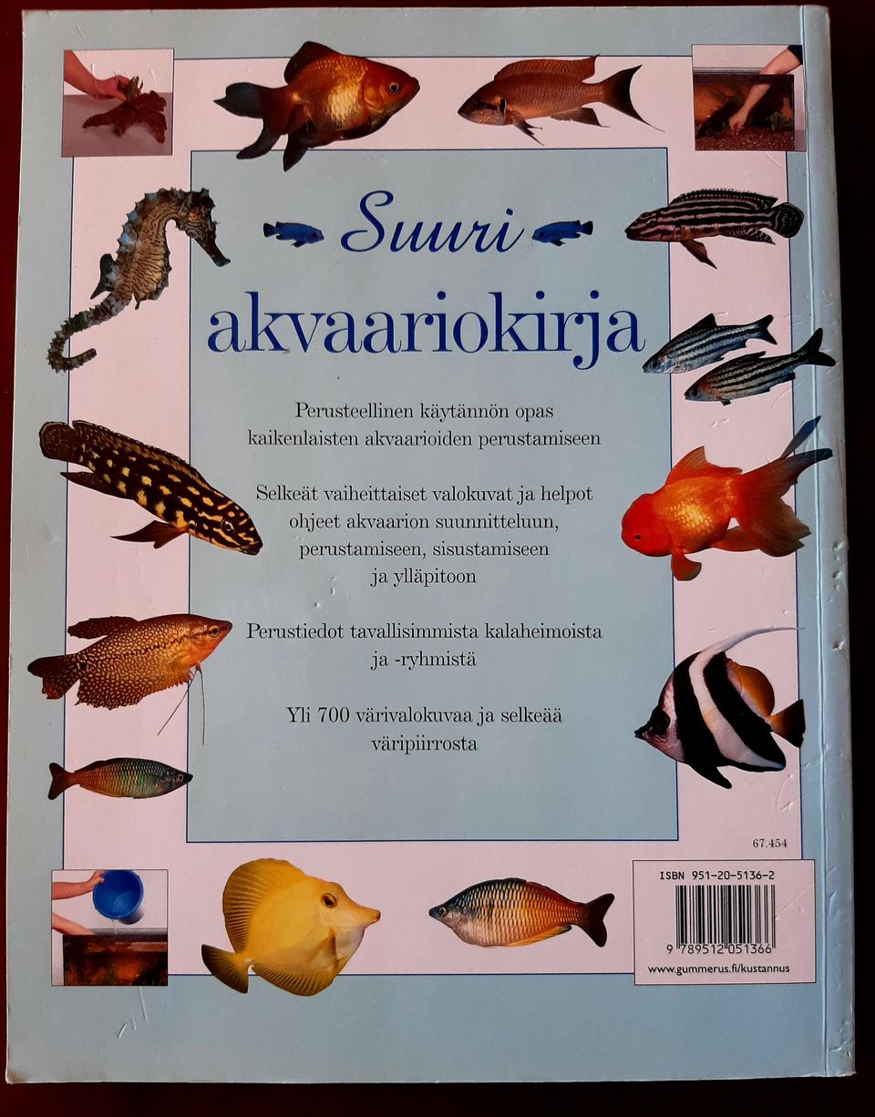 Kirja: Suuri akvaariokirja