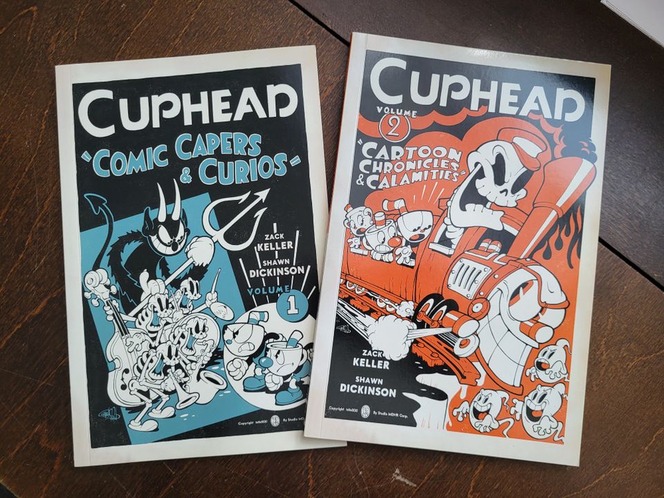 Cuphead sarjakuvia