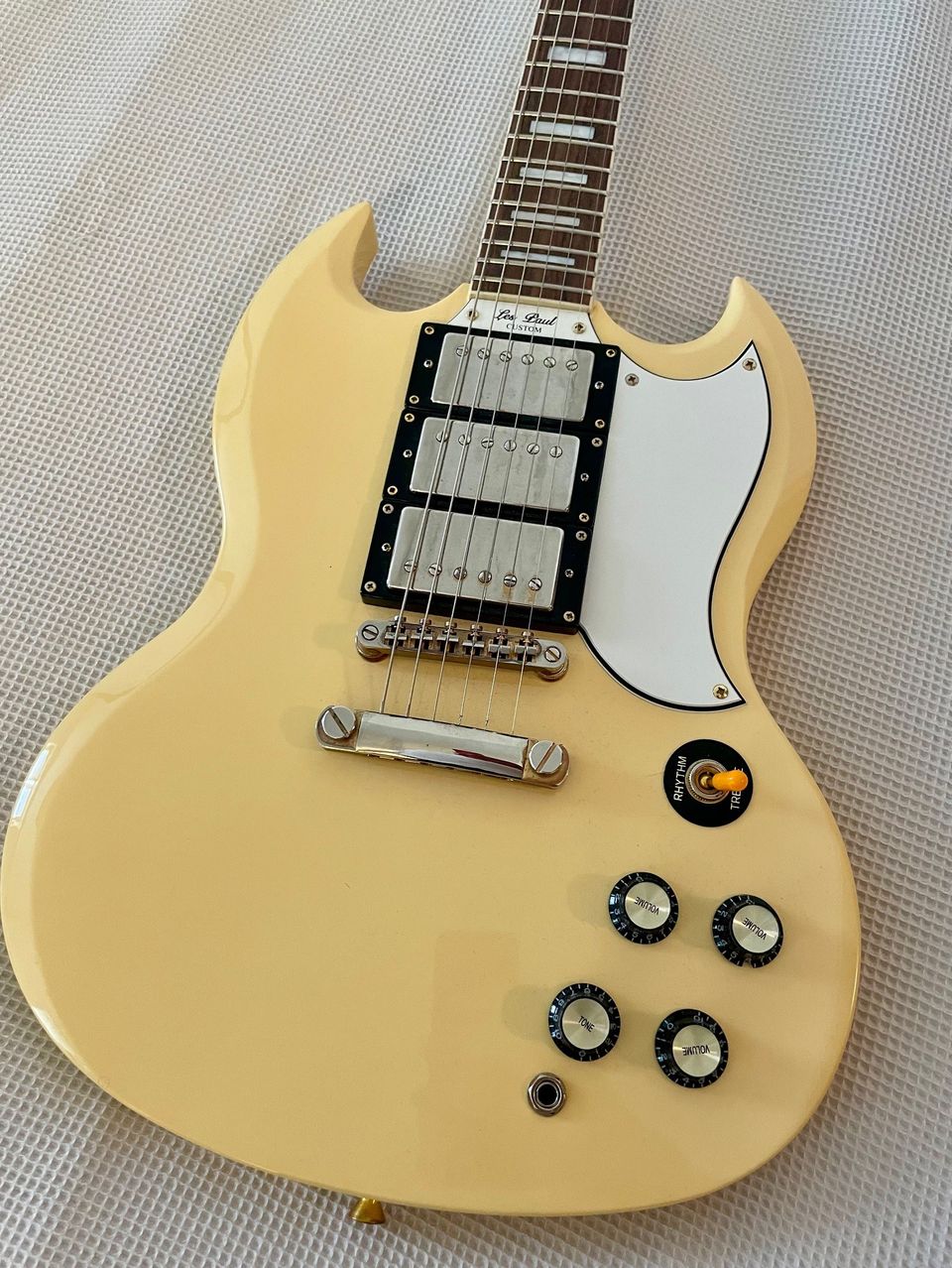 Epiphone Les Paul Custom Antique Ivory