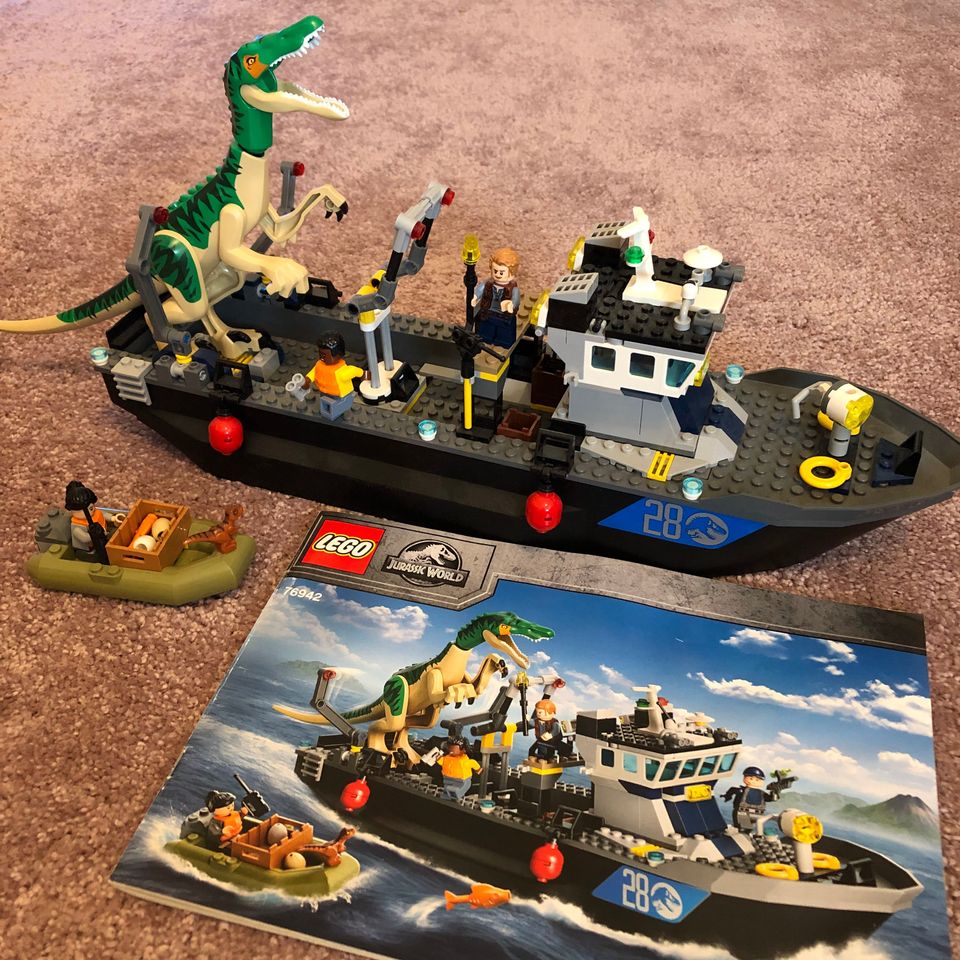 76942 LEGO® Jurassic World Escape of a Barion Unit by Boat