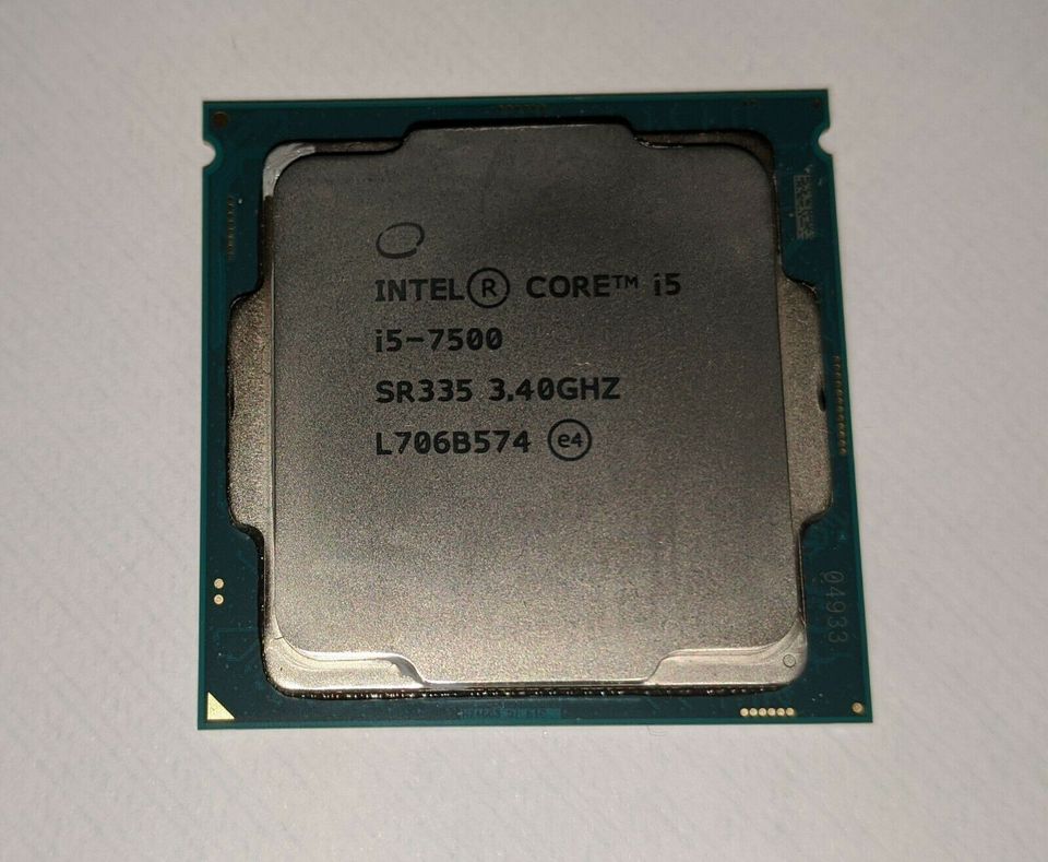 Intel i5-7500 prosessori