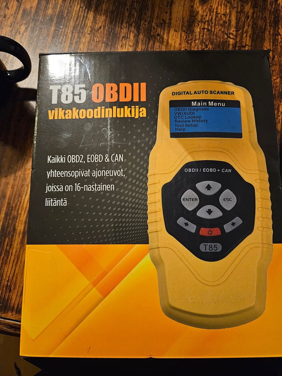 T85 obd 2 vikakoodinlukija