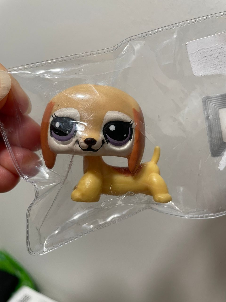 Aito Littlest Pet Shop mäyräkoira 2006 vuodelta