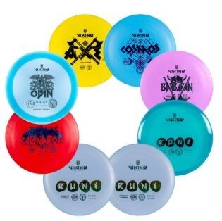Viking Discs Starter Set 8-discs - frisbeegolfsetti One size
