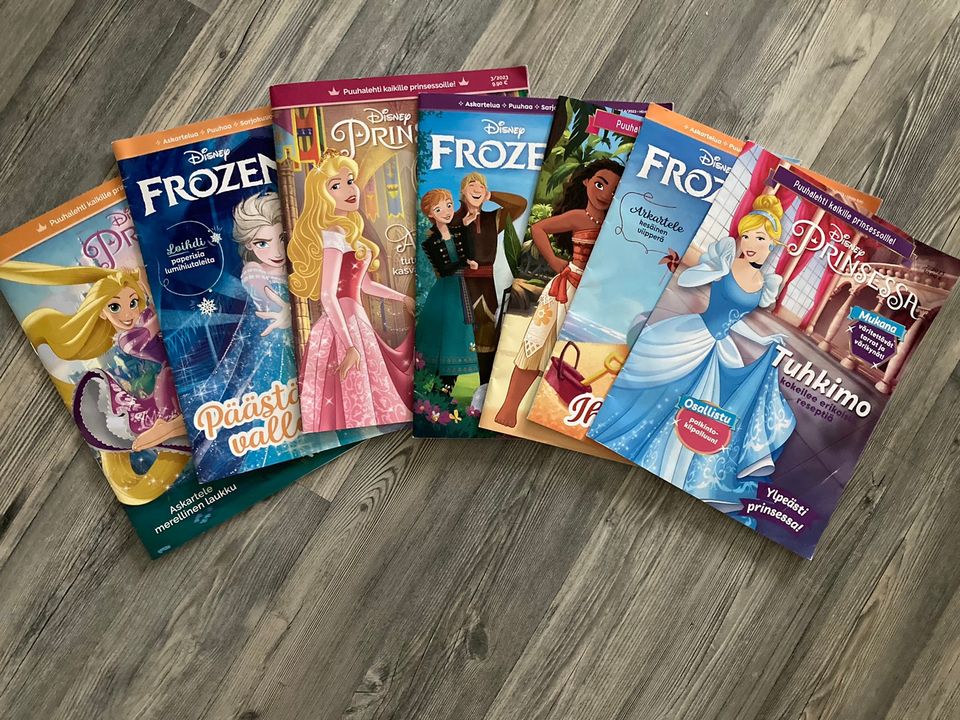Disney Prinsessa & Frozen lehdet 1-7/2023