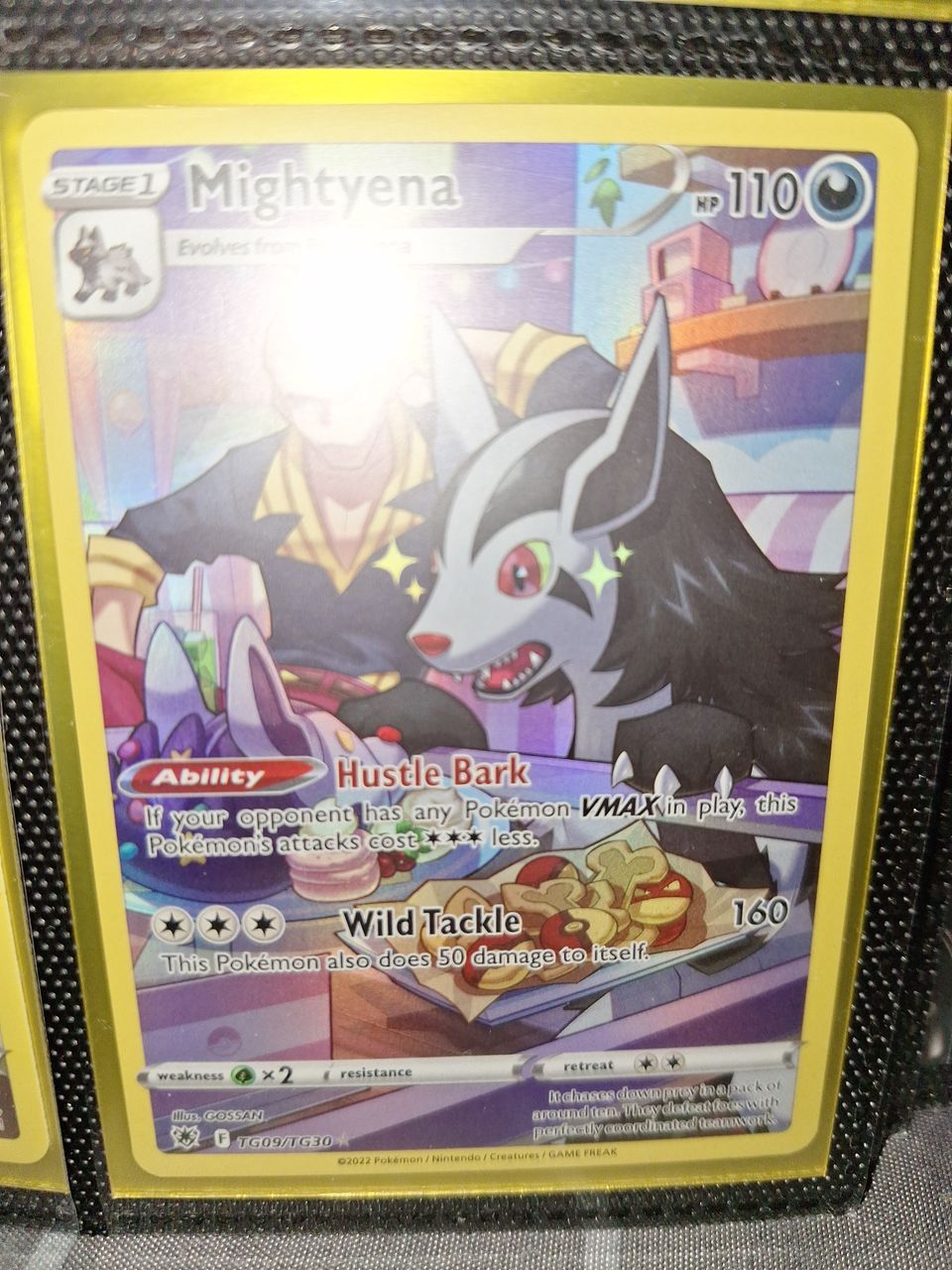 Pokemon Mightyena TH09/TG30