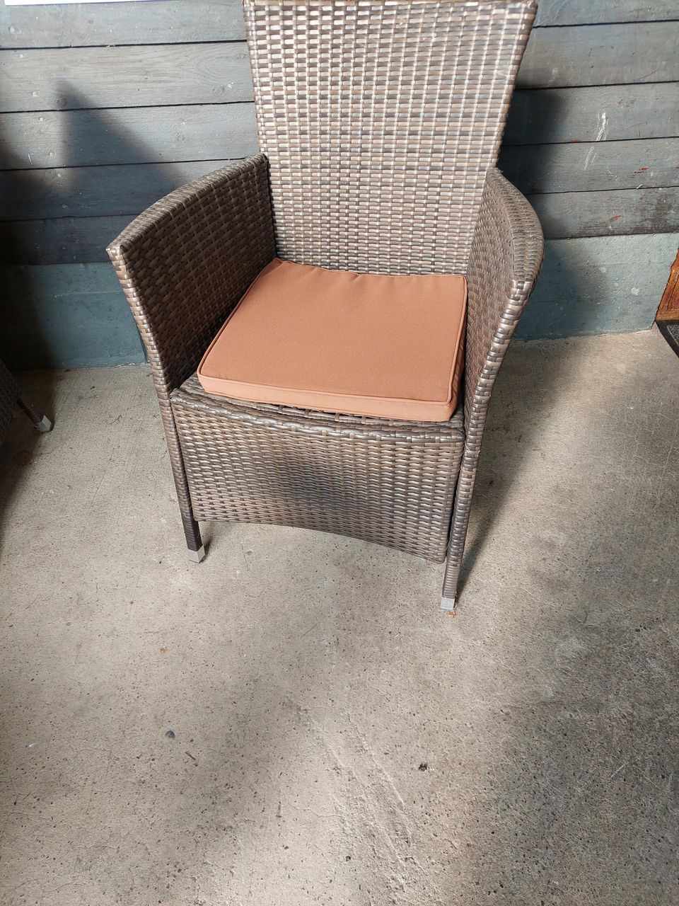 Polyrottinki tuolit 6kpl + isopöytä