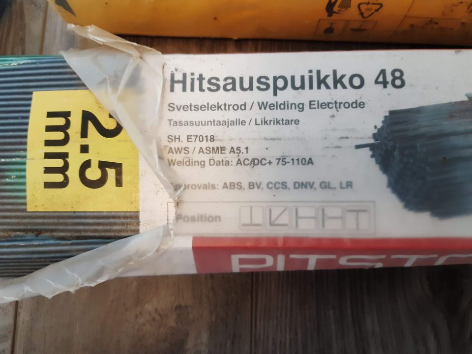 Pitstone hitsauspuikko 48 / 7018, noin 5 kg