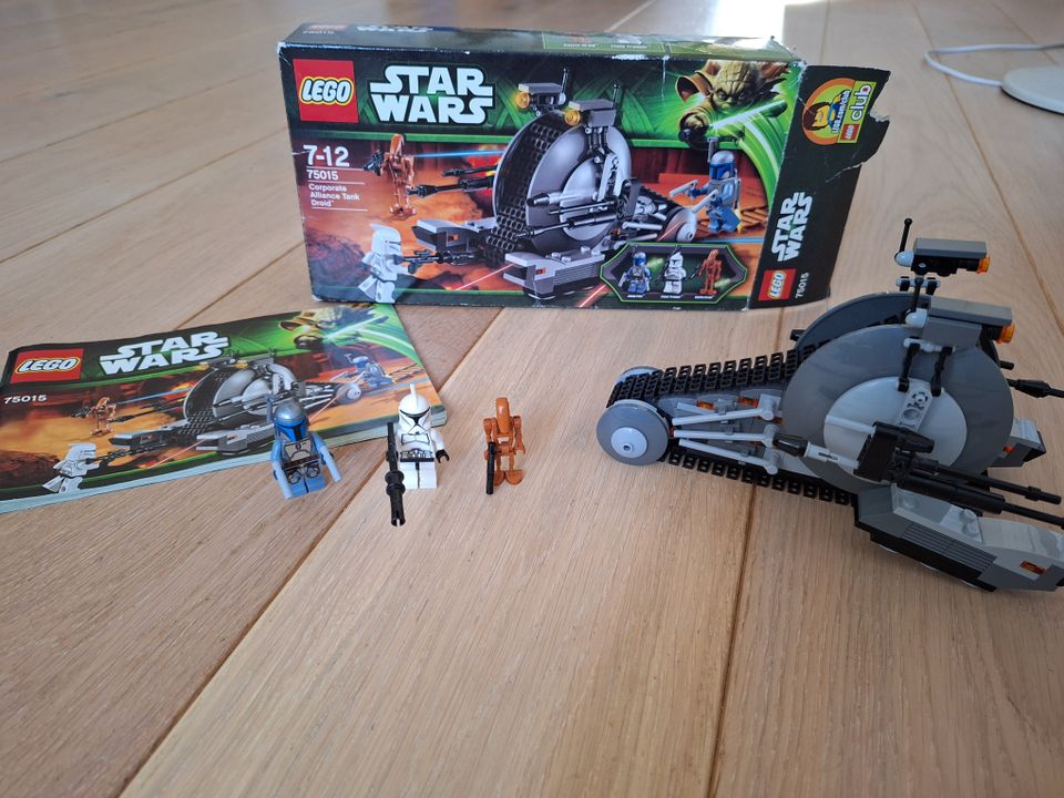 Lego Star Wars 75015: Corporate alliance tank droid