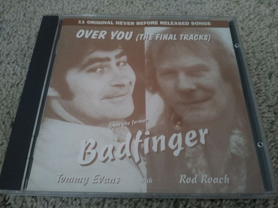 Over You (The Final Tracks) Tom Evans with Rod Roach- CD.