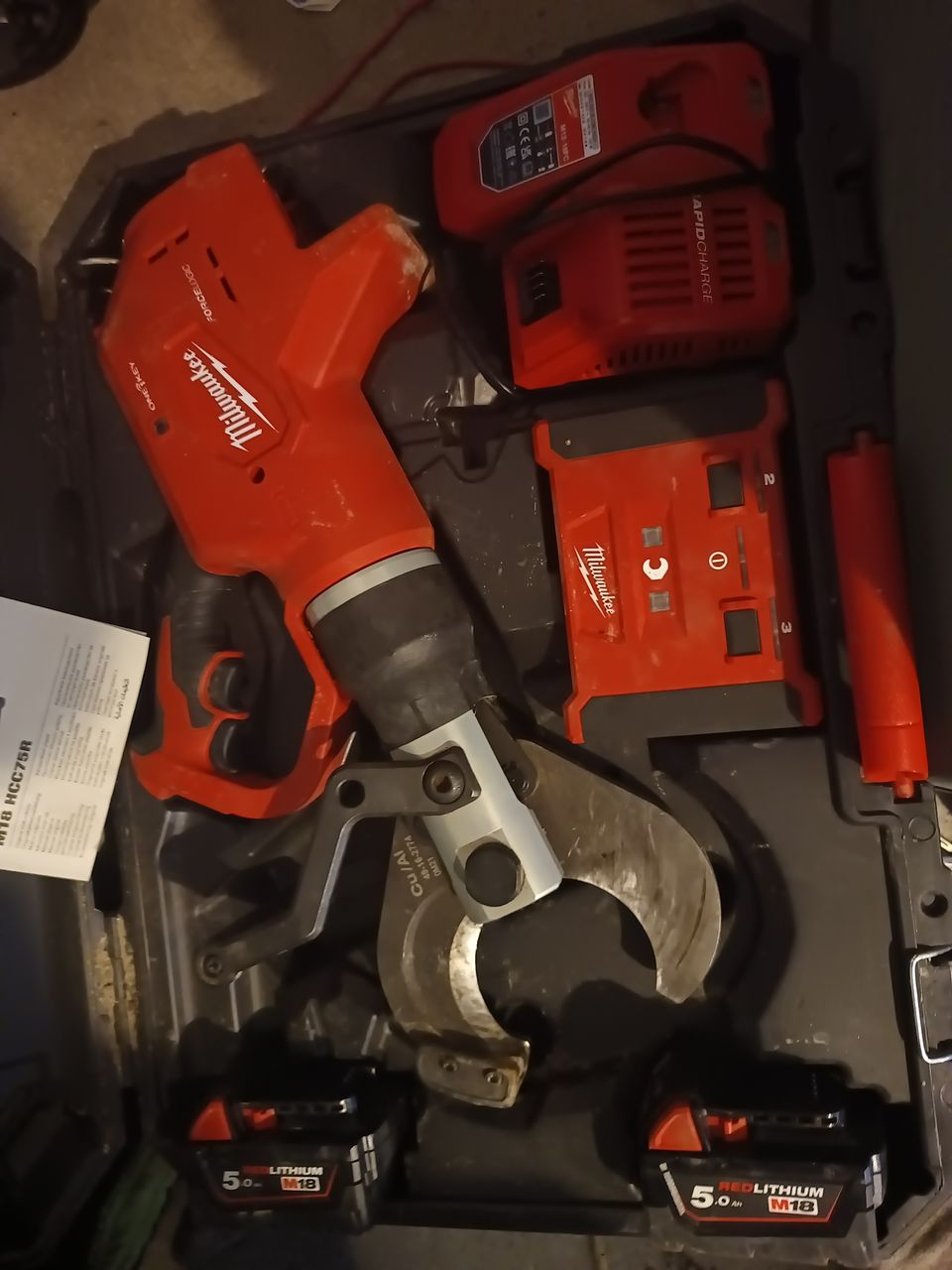 Milwaukee m18 hcc75r