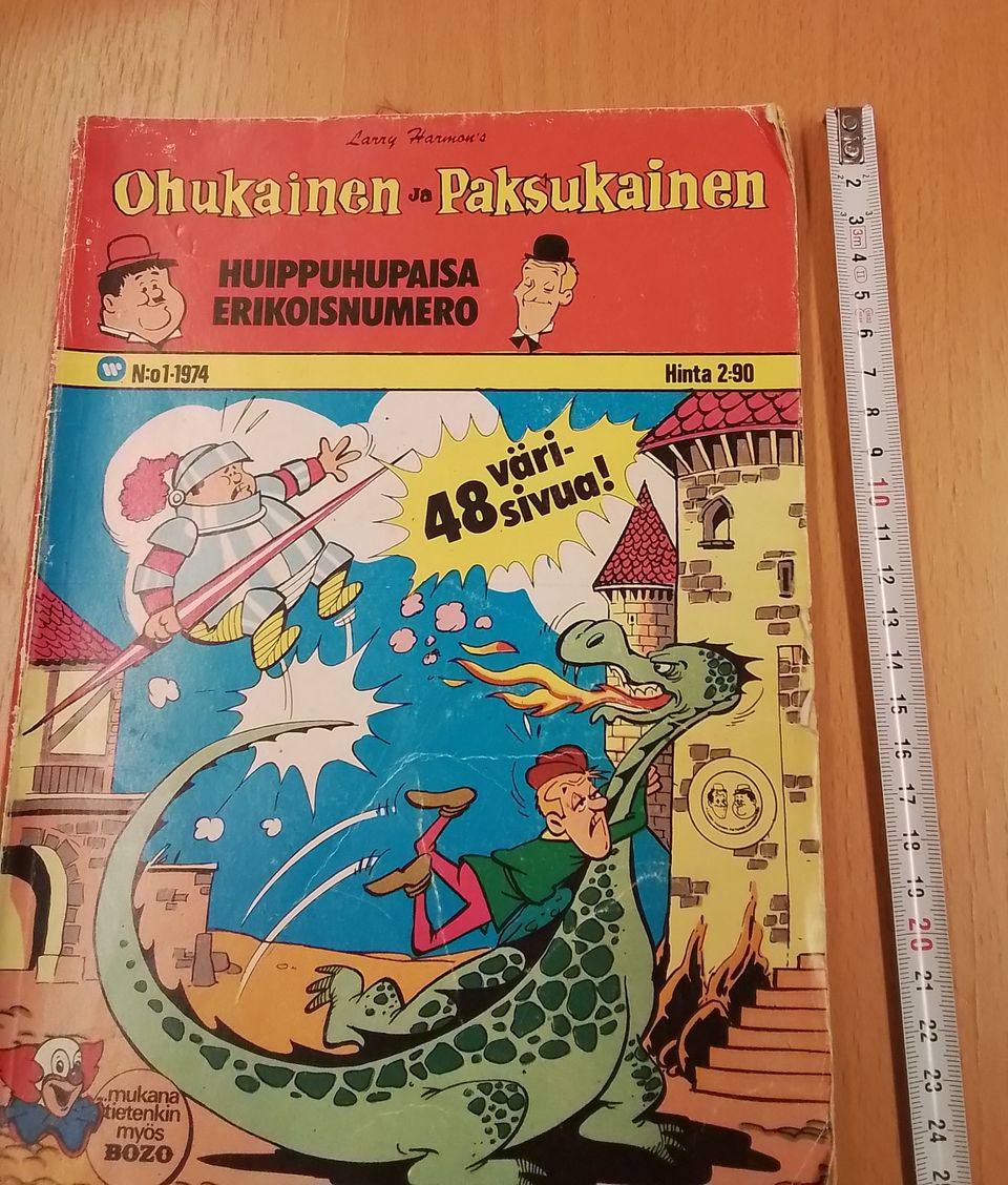 Ohukainen ja Paksukainen 1/1974