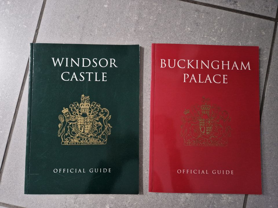Windsor, Buckingham kirjat. Hinta yhteensä. Lähetys +3eur