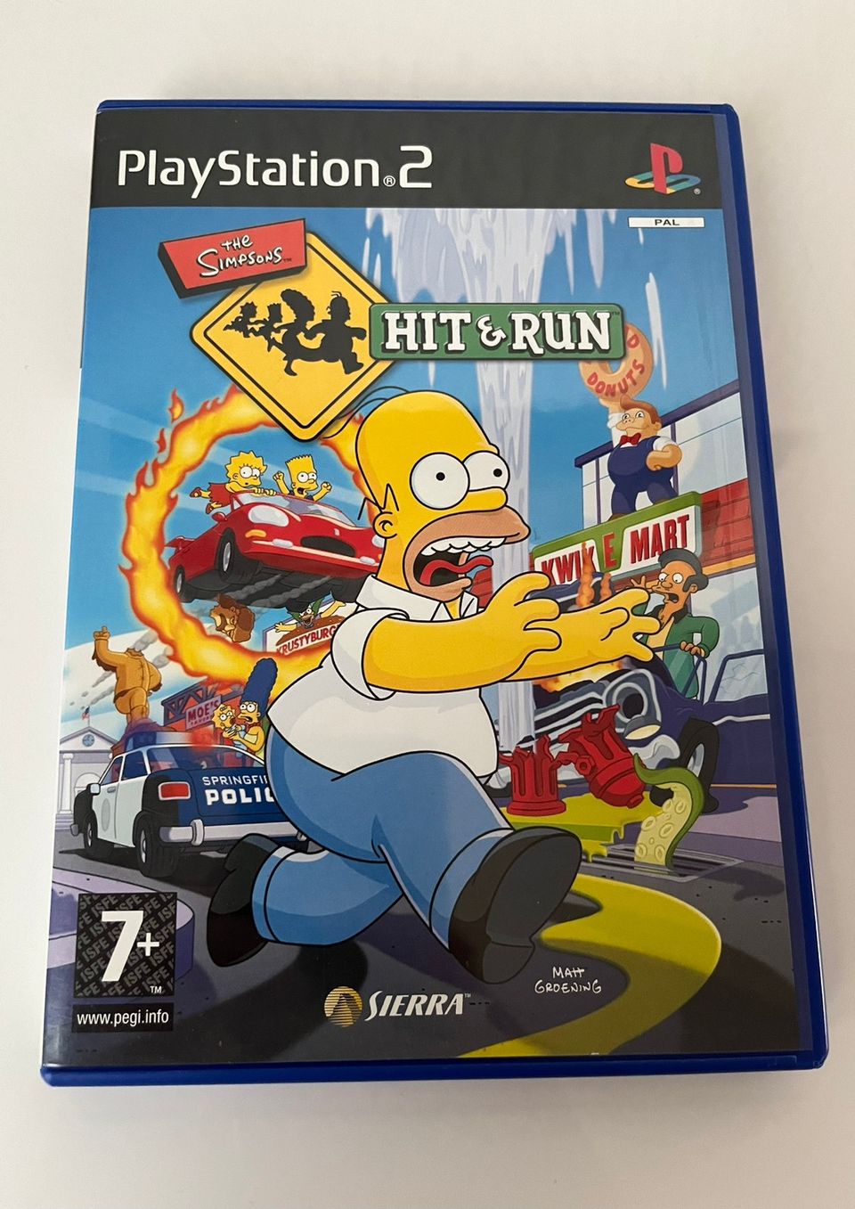 Simpsons: Hit and Run PS2 CIB
