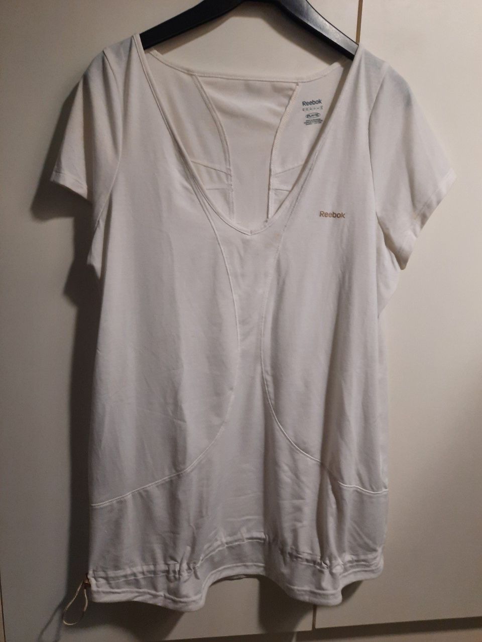 Reebok valkoinen T-paita. Koko XL