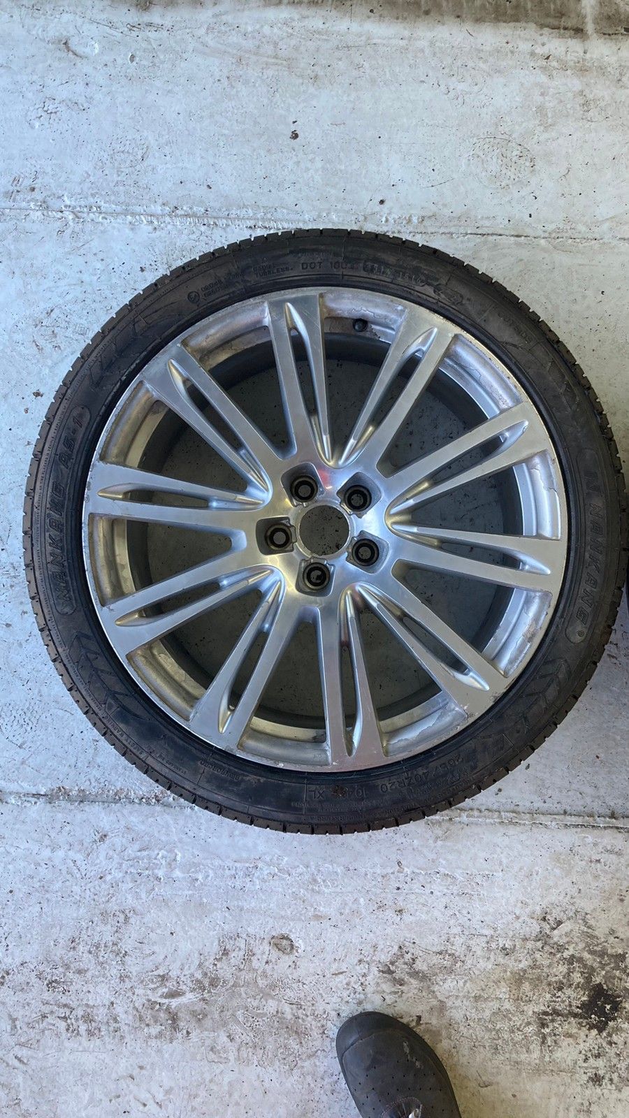 5x112 66.5 r20 OEM vanteet renkailla