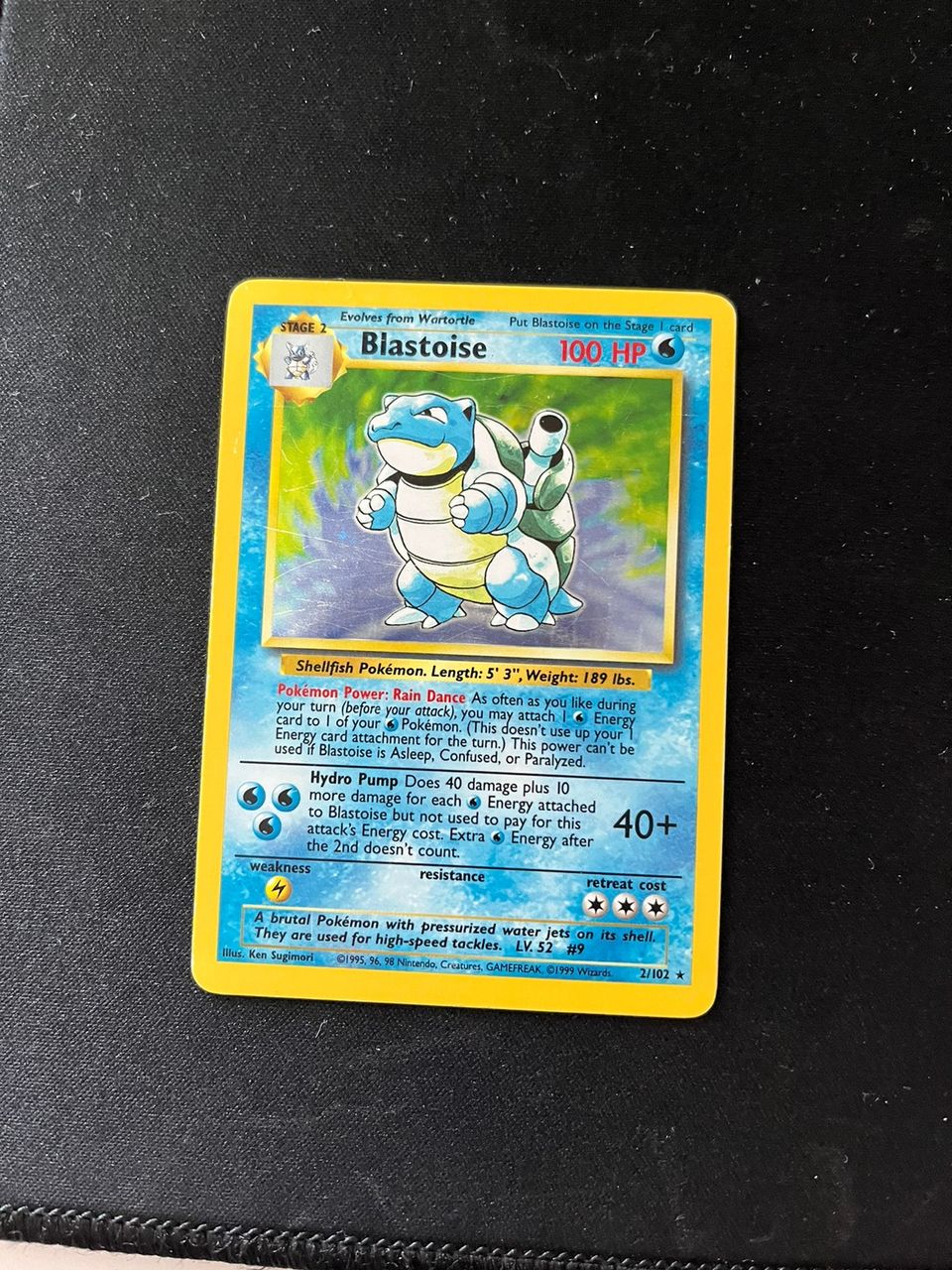 Blastoise 2/102 Base set