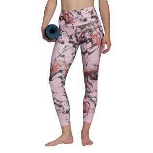 Adidas Yoga Essentials Print 7/8 Tights W - naisten 7/8 trikoot XS - M