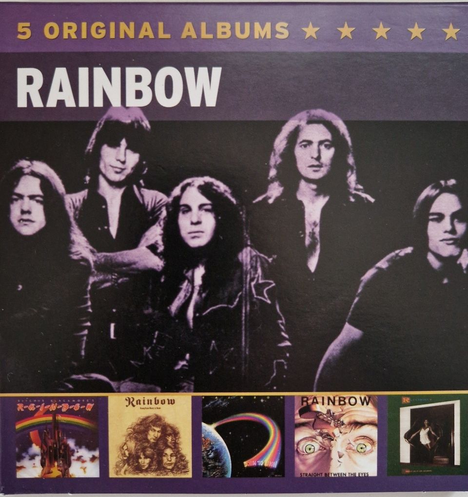 CD-bokseja (Rainbow, Jean MIchel Jarre, Duran Duran)