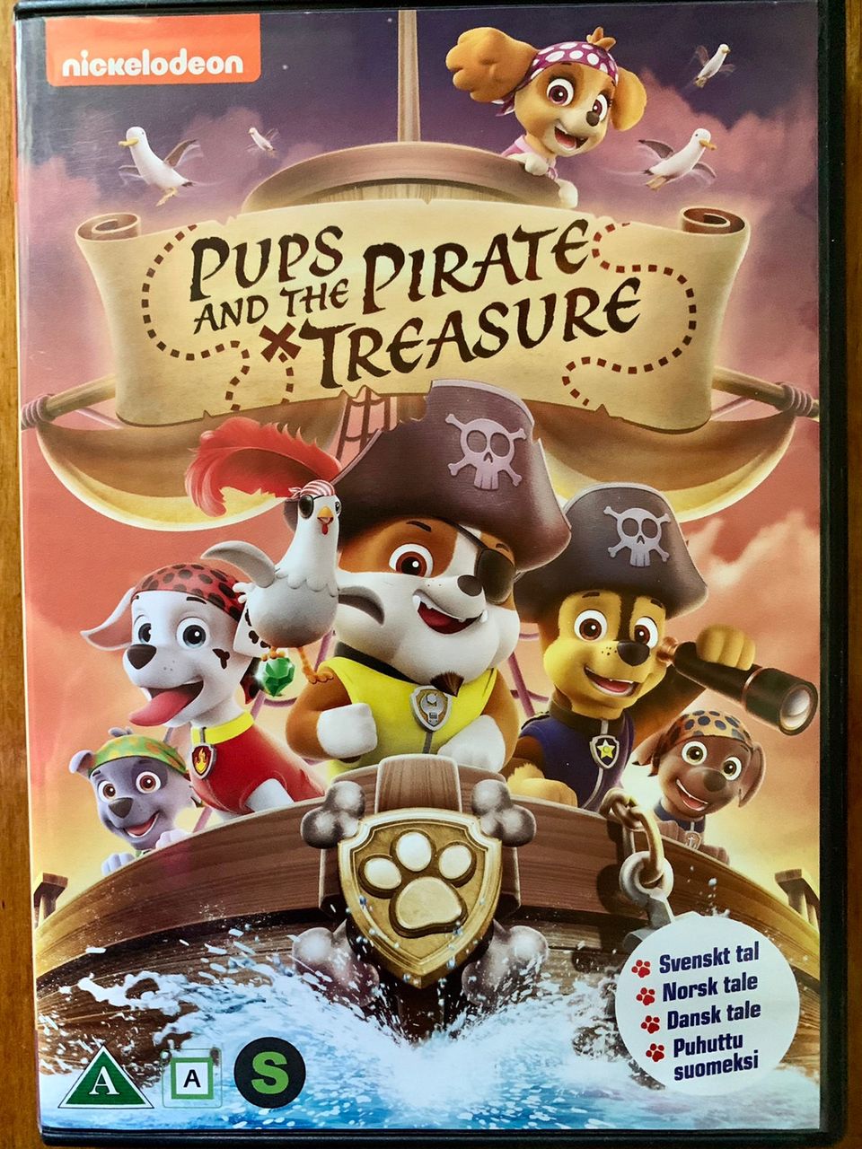Paw Patrol - Pups and The Pirate Treasure DVD