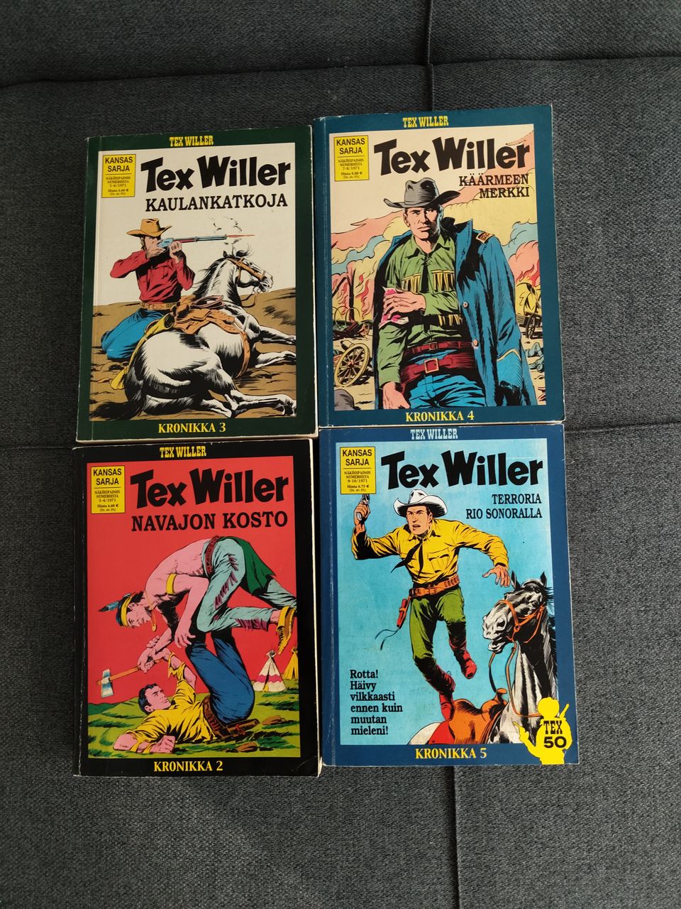 Tex Willer Kronikka 2-5