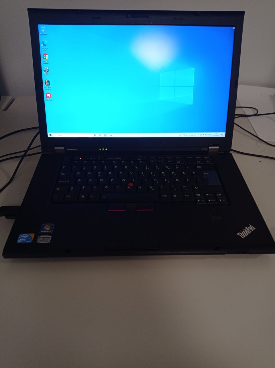 Yrityskannettava Lenovo T510 (i7 2,67Ghz, 8GB RAM, Win10, kovo 465GB)