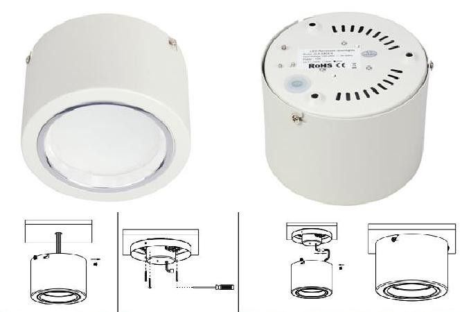 Uudet Led spottivalaisin vakiokantaan. Saatavilla 9kpl. Hinta/kpl.