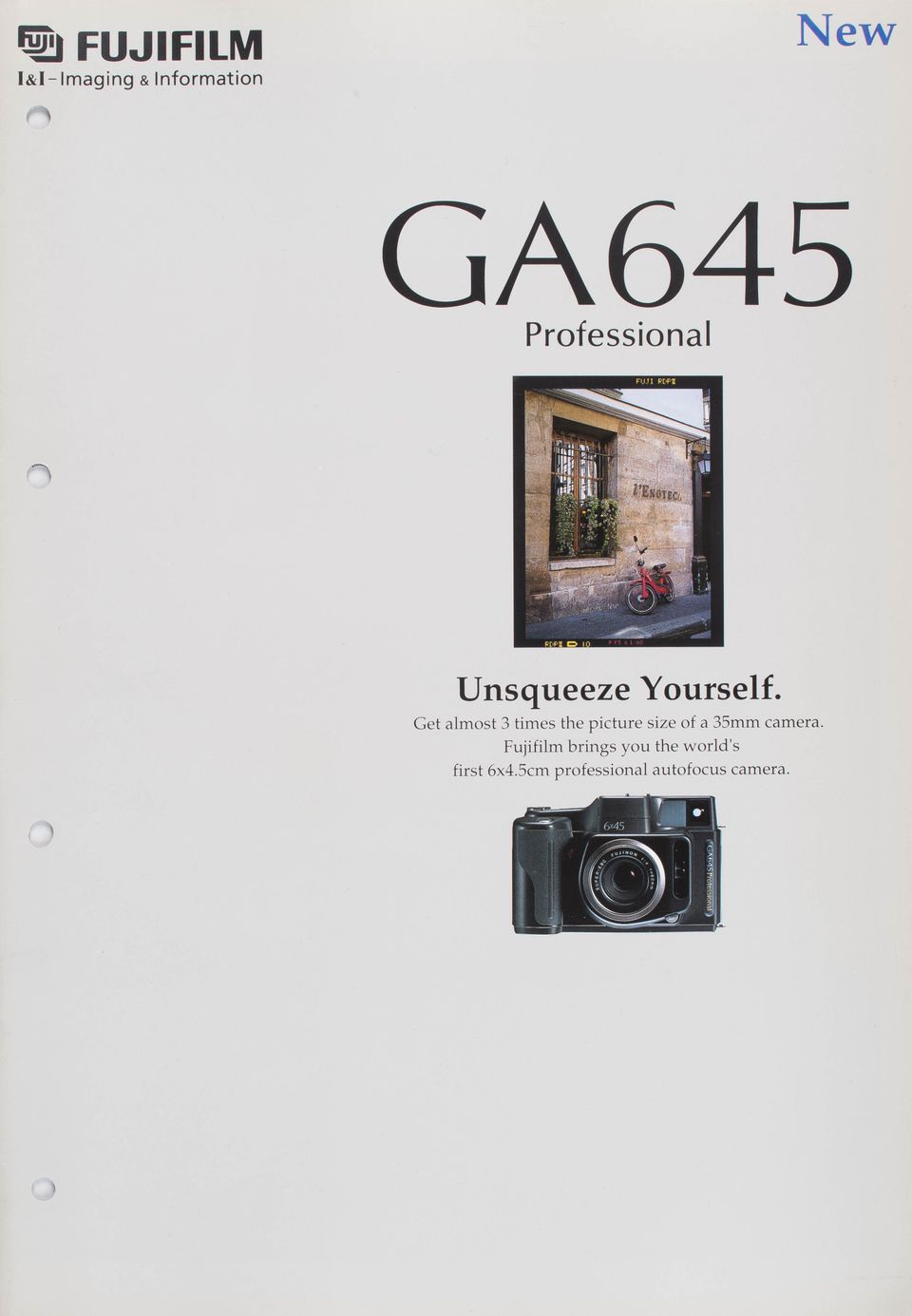 Fujifilm GA645 Professional