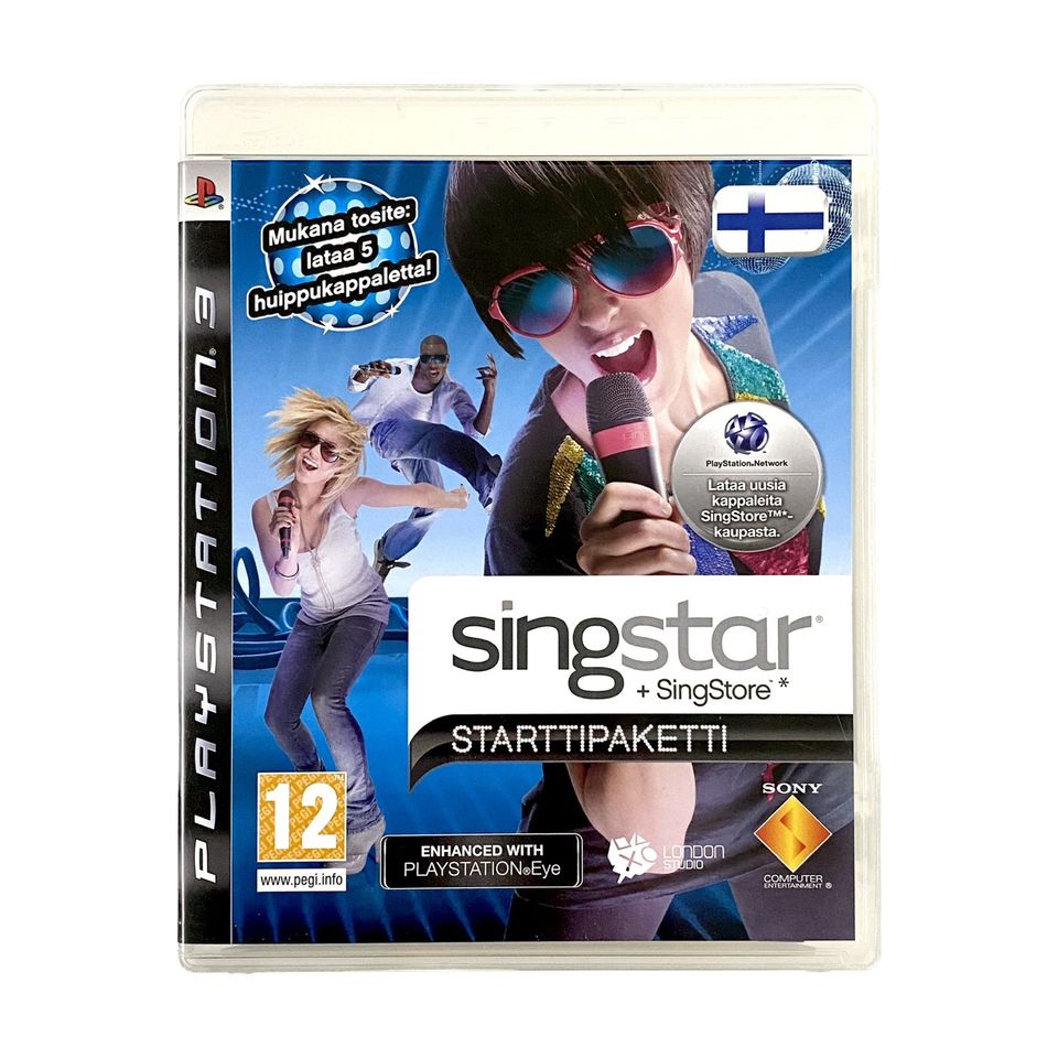 ⭐️🎤 Singstar Starttipaketti - PS3 💥+muita singstareja