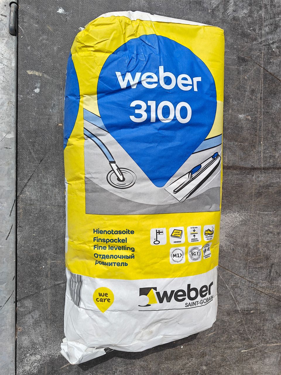 Weber 3100 lattiatasoite