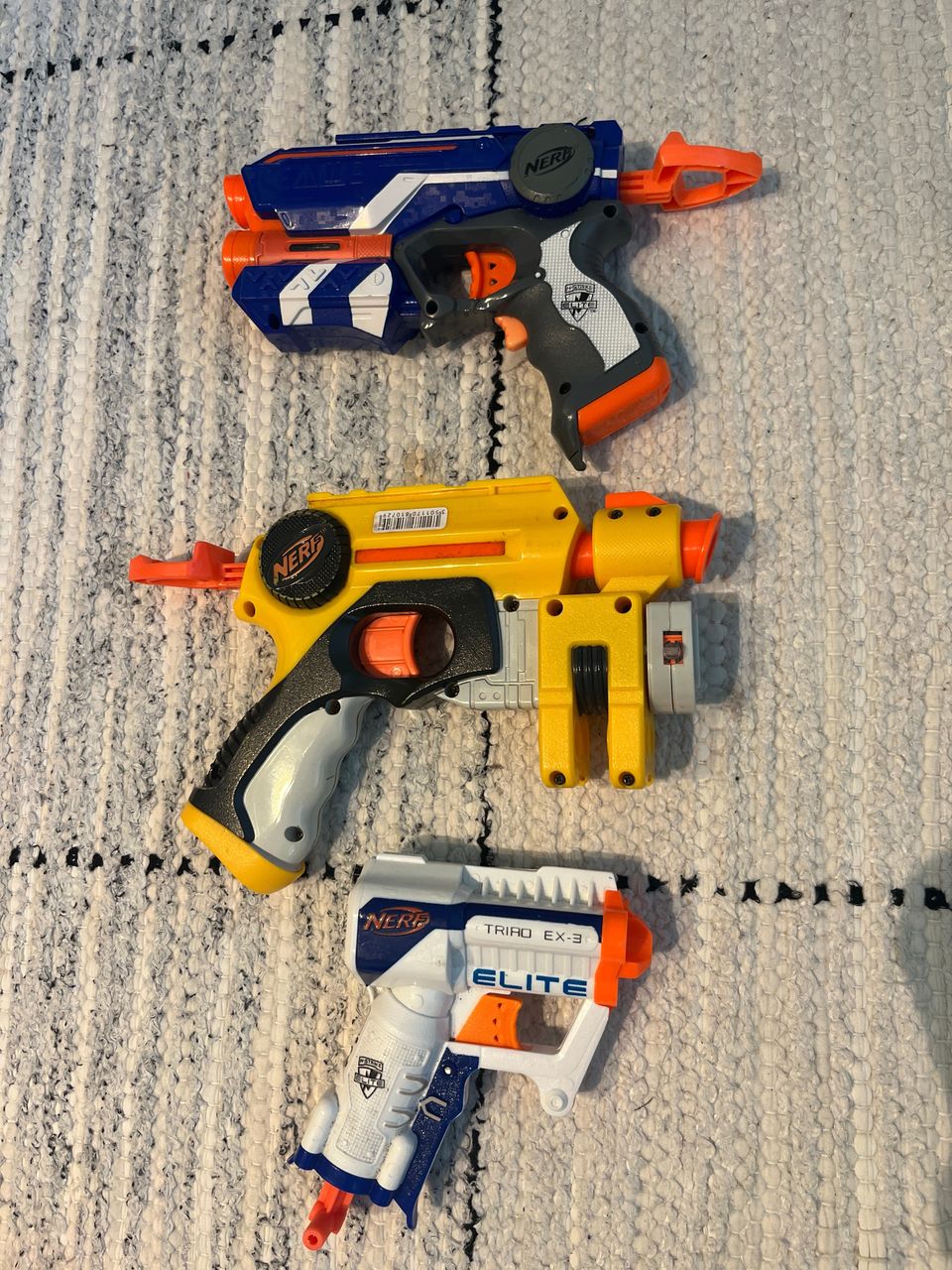 Nerf aseita 2€/kpl