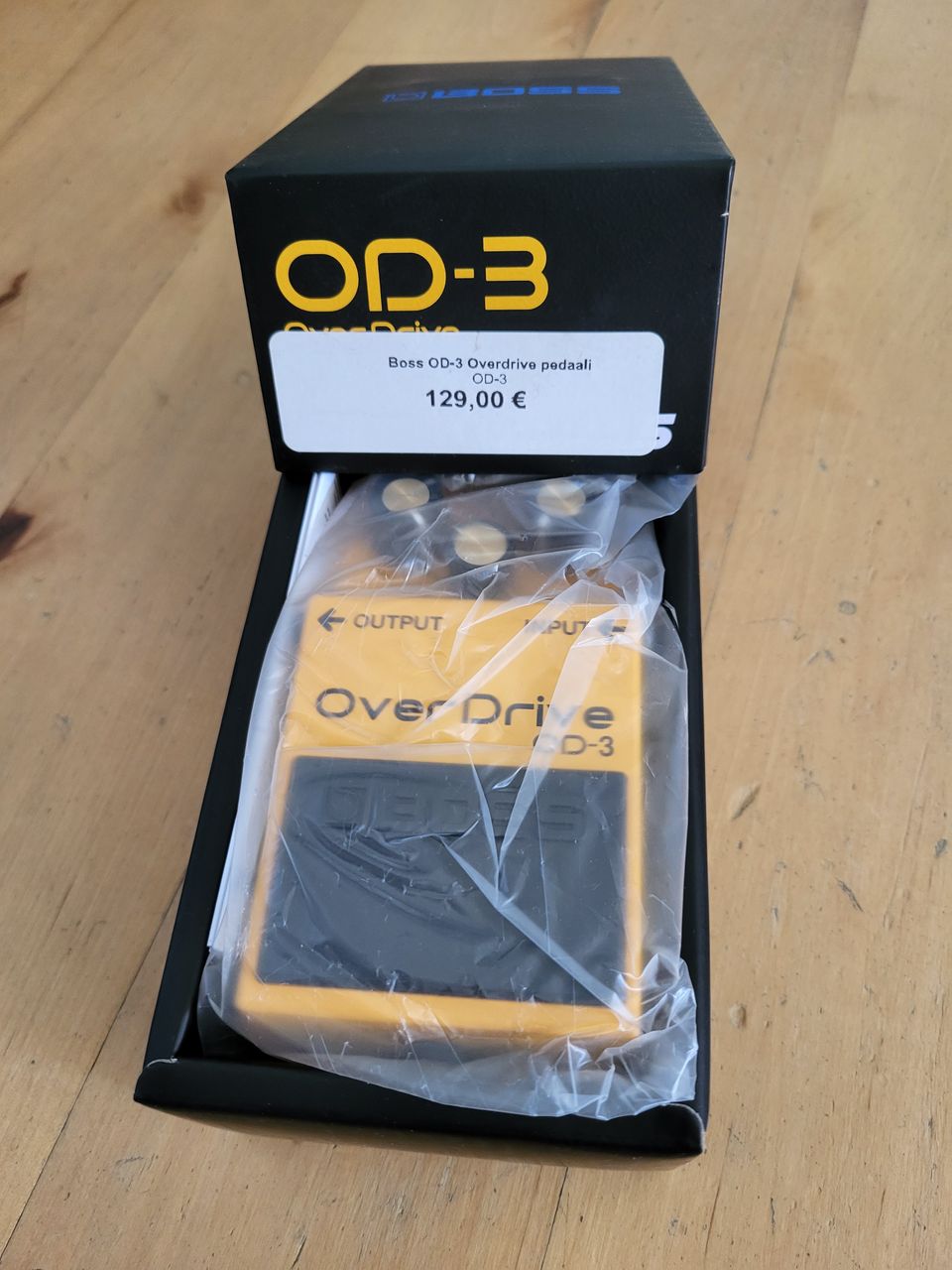 Boss OD-3 Overdrivepedaali UUSI