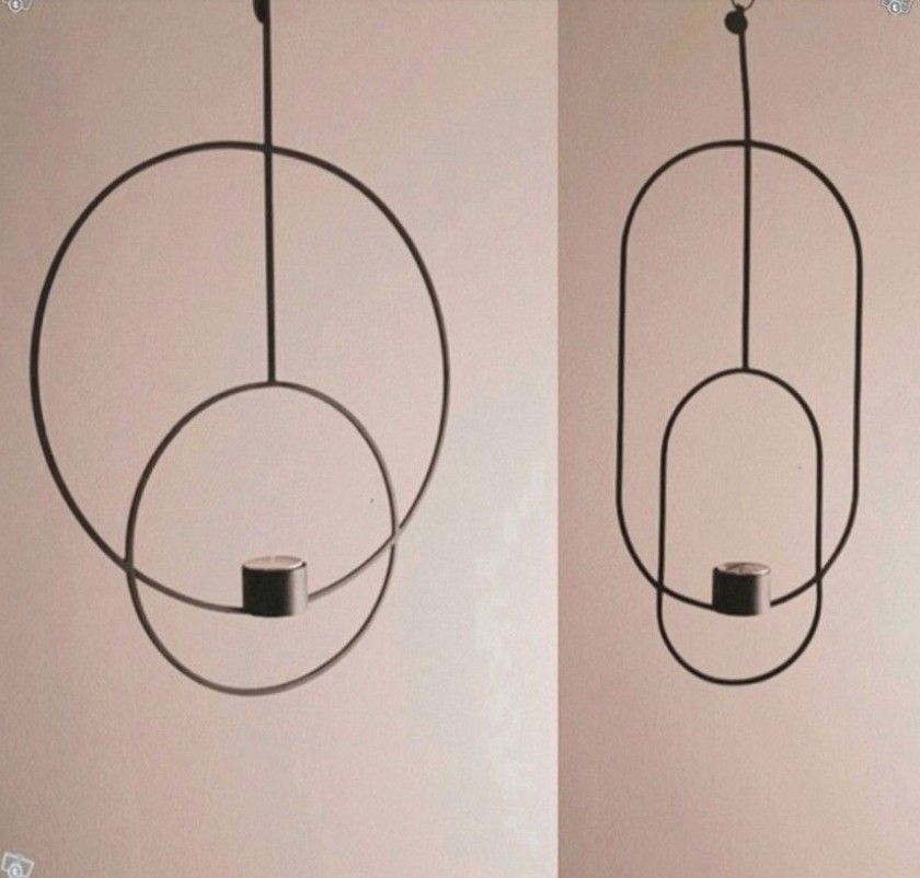 2x Ferm Living Hanging tealight kynttiläkruunu