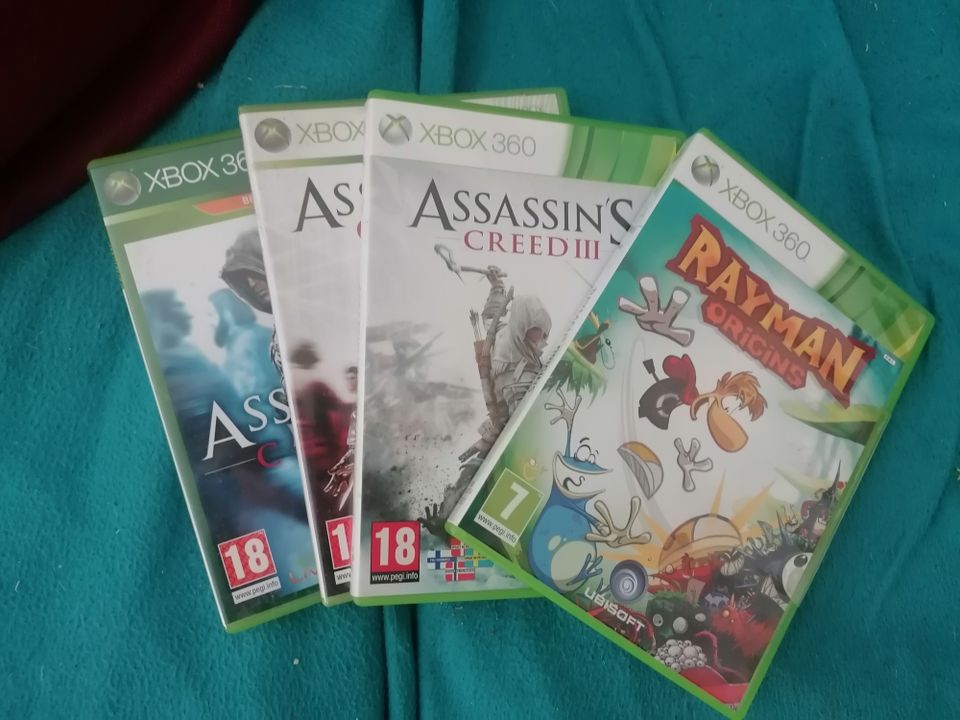 Assassin's Creed 1-3 + Rayman