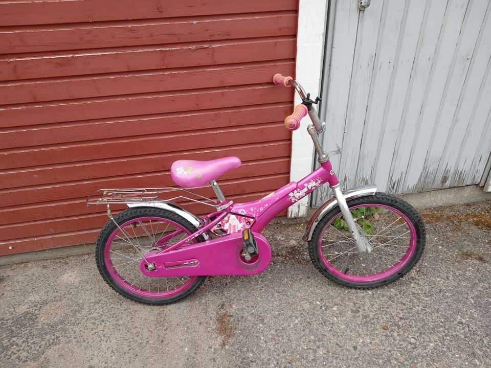 Lasten Polkupyörä 18" Pink