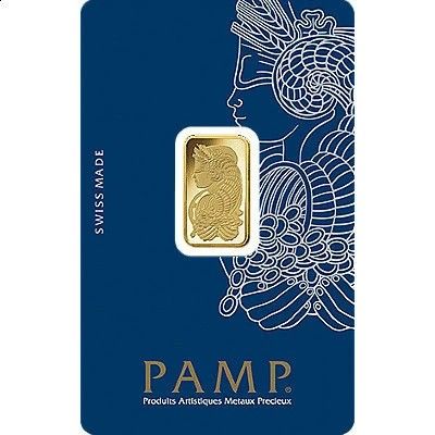 Kultaharkko 24K PAMP SUISSE 5 grammaa