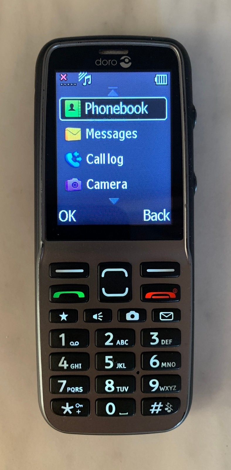 Doro PhoneEasy 530X matkapuhelin