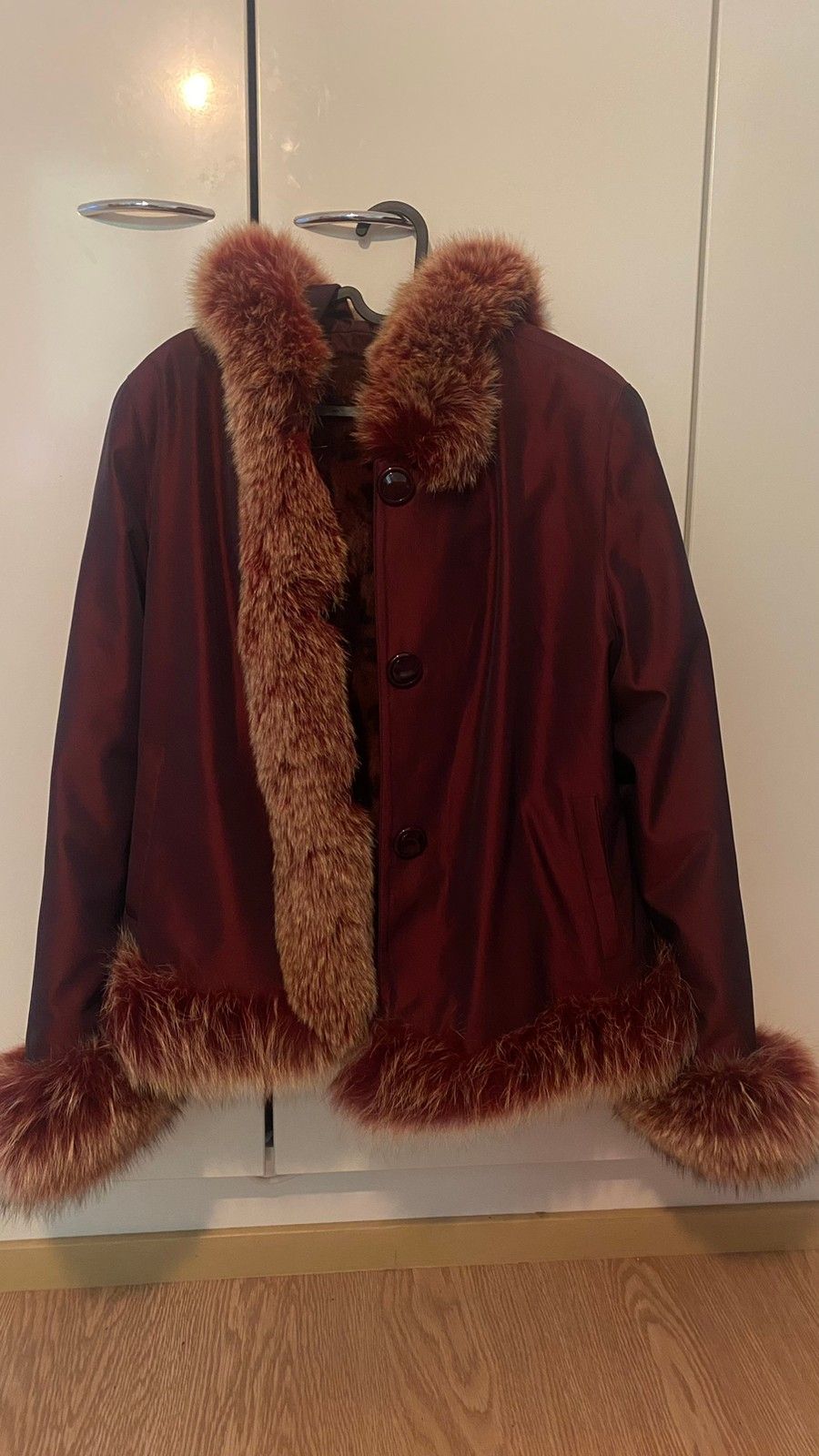 Vintage pörröinen takki