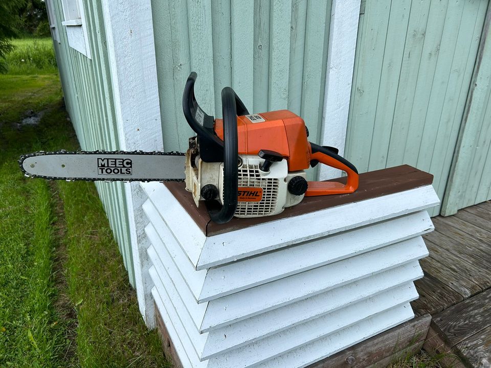 Stihl 025 moottorisaha huollettu