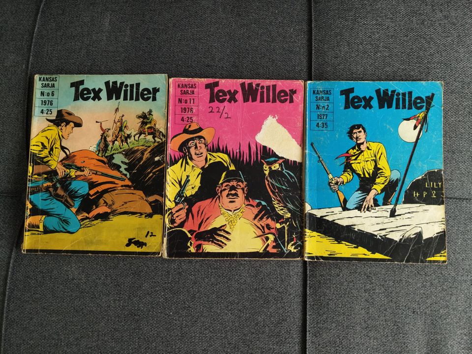 Tex Willer Vuosikerta 1976 & 1977