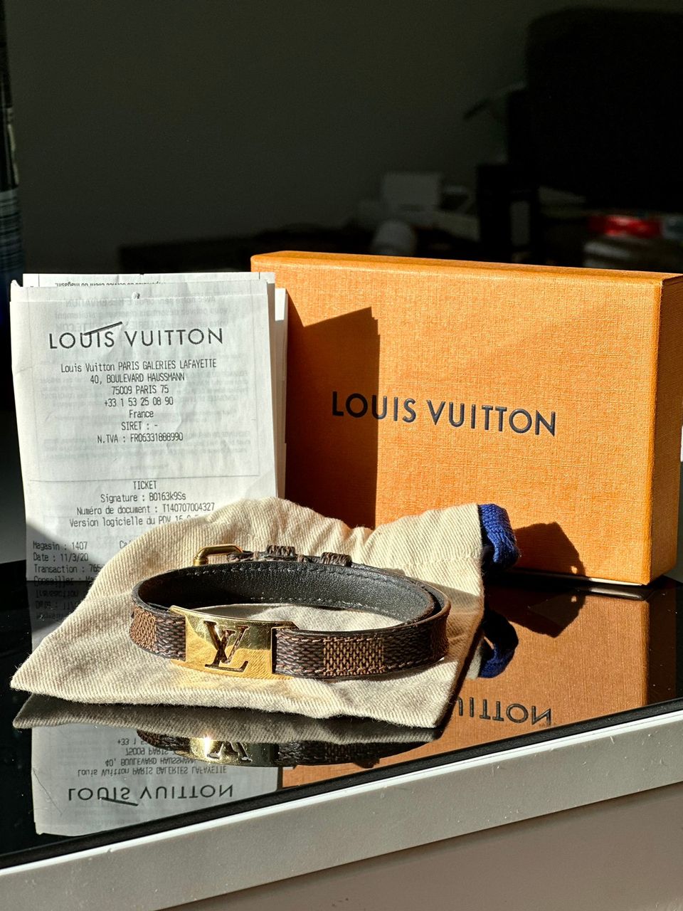 Louis Vuitton rannekoru (norm. 240€)