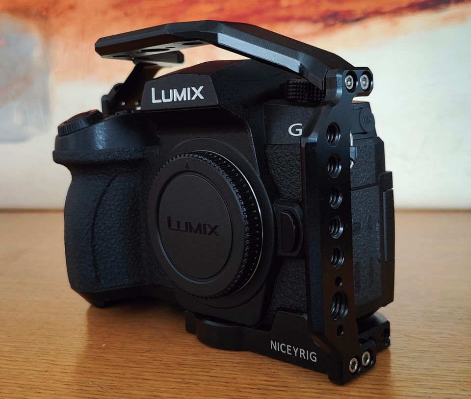 Lumix G90 runko + Rig