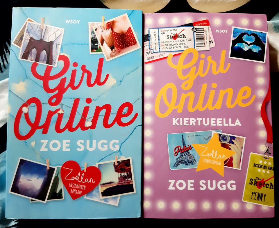 Zoe Sugg: Girl Online kirjat