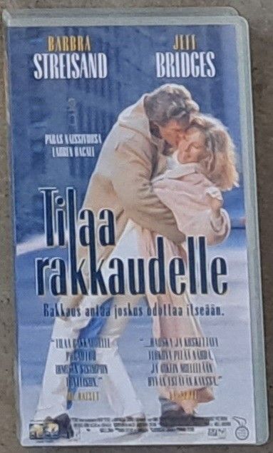 Tilaa rakkaudelle vhs