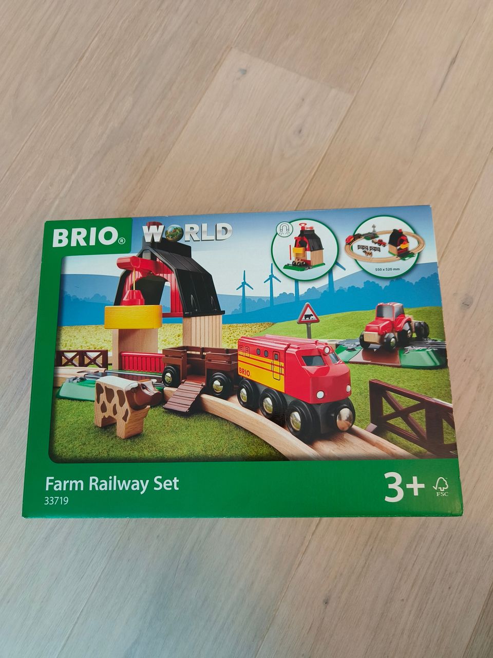 Uusi Brio Farm Railway Set 33719
