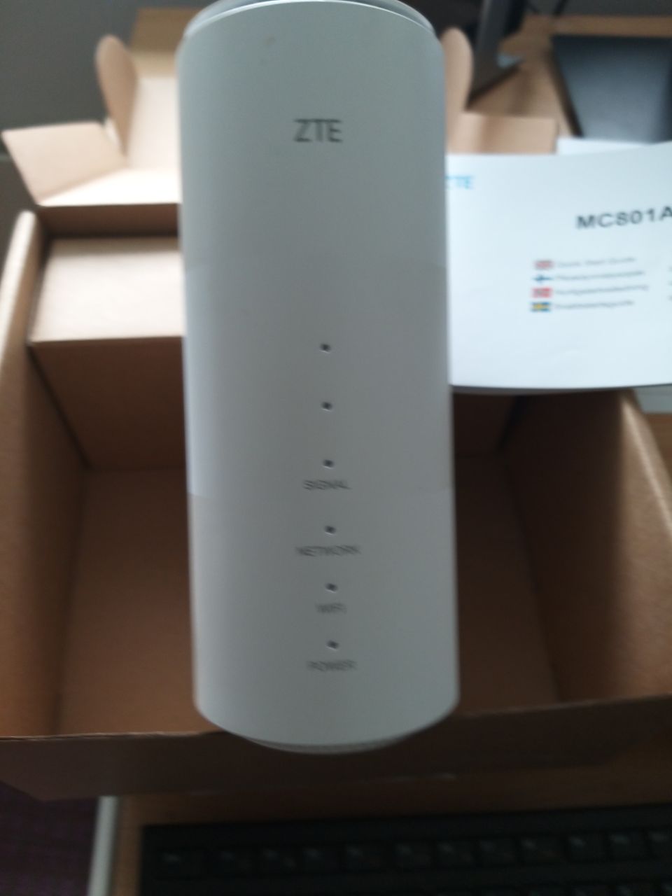 ZTE MC 801A 5G-reititin